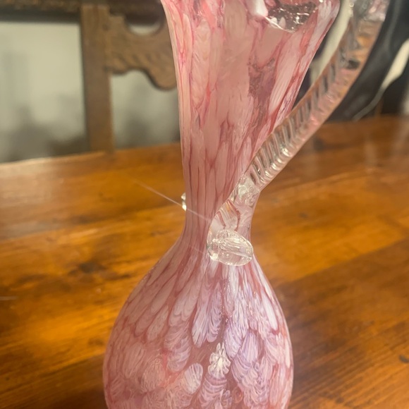 Vintage blown glass vase🍬🍭 - Picture 4 of 15